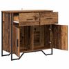 vidaXL Sideboard with Drawer Old Wood 79.5 x 35.5 x 74.5 cm