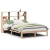 vidaXL Bookcase Bed without Mattress 140x190cm Solid Wood Pine