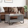 vidaXL Coffee Table Grey Sonoma 75x51x40 cm Engineered Wood