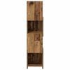 vidaXL Corner Cabinet Old Wood 25.5x25x102cm Engineered Wood