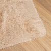 vidaXL Shaggy Rug High Pile NAVARRA Beige 80x150 cm Polyester