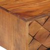 vidaXL Coffee Table 68x68x38 cm Solid Acacia Wood