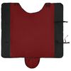 vidaXL Horse Blanket Bordeaux and Black 105 cm Polyester