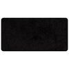 vidaXL Carpet Runner Black 50 x 100 cm 100% Polypropylene Tuft