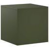 vidaXL Plant Stand Olive Green 40 x 40 x 40 cm Weathering Steel