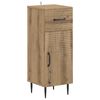 vidaXL Bathroom Storage Cainet HAARLEM Artisan Oak 30 x 31 x 80 cm