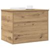 vidaXL Storage Box Artisan oak 60 x 42 x 46 cm Engineered Wood