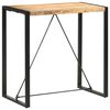 vidaXL Bar Table 110x60x110 cm Solid Mango Wood