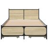 vidaXL Bed Frame with Drawers without Mattress Sonoma Oak 90x200 cm