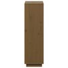 vidaXL Highboard Honey Brown 74x35x117 cm Solid Wood Pine