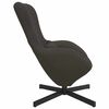 vidaXL Egg Chair Dark Grey 63 x 73 x 90 cm Fabric