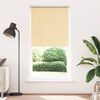 vidaXL Roller Blind Blackout Beige 110x230 cm Fabric Width 105.7 cm Polyester