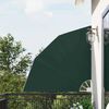 vidaXL Balcony Privacy Screen Dark green 140 x 140 cm Fabric
