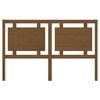 vidaXL Bed Headboard Honey Brown 155.5x4x100 cm Solid Pine Wood
