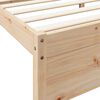vidaXL Bookcase Bed without Mattress 100x200 cm Solid Wood Pine