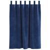 vidaXL Blackout Curtains 2 pcs Dark Blue 140 x 140 cm Velvet