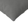 vidaXL Sofa Pillows 2 pcs Dark Grey 120 x 40 cm Fabric