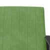 vidaXL Armchair Light Green 59 x 75 x 78 cm Velvet