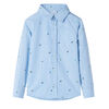 vidaXL Kids' Shirt Light Blue 128