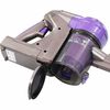 vidaXL Vacuum Cleaner Adjustable Purple 23.5 x 23 x 112.5 cm Aluminium