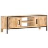 vidaXL TV Cabinet 120x30x40 cm Rough Mango Wood
