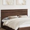 vidaXL Headboard Brown Oak 200 cm Engineered Wood