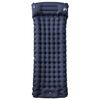 vidaXL Self Inflating Camping Mattress with Pillow 1-Person Grey