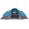 vidaXL Family Tent Dome 9-Person Blue Waterproof
