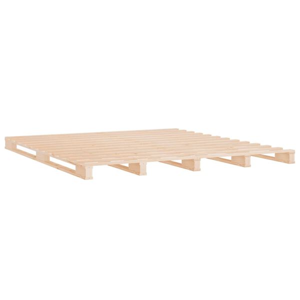 vidaXL Pallet Bed without Mattress 140x200 cm Solid Wood
