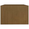 vidaXL Coffee Table Honey Brown 75x50x33.5 cm Solid Pinewood