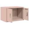 vidaXL Storage Cabinet Pink 60 x 40 x 40 cm Steel
