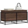 vidaXL Storage Box with Lid Brown Oak 100x40x51.5 cm Engineered Wood