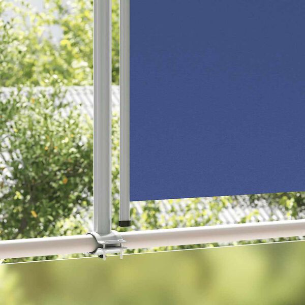 vidaXL Patio Retractable Side Awning 140 x 300 cm Blue