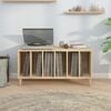 vidaXL Record Cabinet Sonoma Oak 100x38x48 cm Engineered Wood