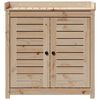 vidaXL Potting Table with Shelves 82.5x50x86.5 cm Solid Wood Pine