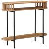 vidaXL Handmade End Table Teak Brown 90 x 30 x 75 cm Solid Acacia Wood