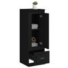vidaXL Highboard Black 36x35.5x103.5 cm Engineered Wood