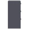 vidaXL File Cabinet Anthracite 44 x 50 x 106.5 cm Cold-Rolled Steel
