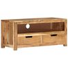 vidaXL TV Cabinet 88x35x40 cm Solid Wood Acacia