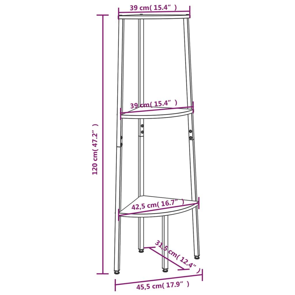3 tier sales corner shelf ikea
