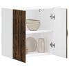 vidaXL Kitchen Wall Cabinet Lucca Smoked Oak Engineered Wood