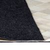 vidaXL Rug Genuine Leather Patchwork 120x170 cm Diamond Grey