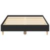 vidaXL Bed Frame No Mattress Black 120x190 cm Small Double Engineered Wood