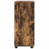vidaXL Bathroom Cabinet with Storage Smoked Oak 60 x 35 x 80 cm