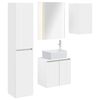 vidaXL Bathroom Cabinet Set 5 pcs White 53 x 15.5 x 70 cm