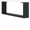 vidaXL Bedside Cabinets 2 pcs High Gloss White 40x40x50 cm Engineered Wood