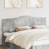 vidaXL Headboard Concrete Grey 200 cm Engineered wood
