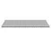 vidaXL Manual Retractable Awning Anthracite&White 600x350 cm