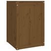 vidaXL Laundry Box Honey Brown 44x44x66 cm Solid Wood Pine