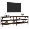 vidaXL TV Cabinet Brown Oak 160x40x50 cm Engineered Wood